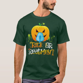 T-shirt Trick Ou Traitement Thérapeutique Respiratoire Inf