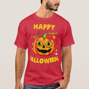 T-shirt Trick Ou Traiter Halloween Citrouille Joyeux Hallo
