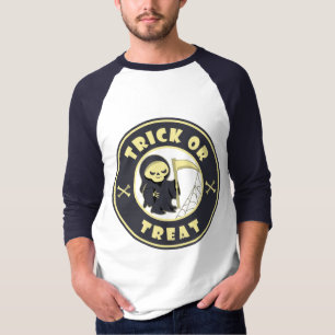 T-shirt Trick ou traiter Halloween griffeur caractère