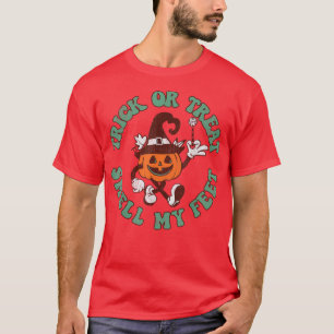T-shirt Trick Ou Traiter L'Odeur Mon Feetdrôle Halloween P