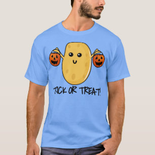 T-shirt Trick Ou Treat Funny Potato