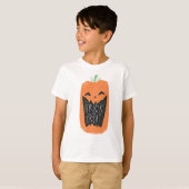 T-shirt Trick ou Treat Jack-O-Lantern (Devant entier)