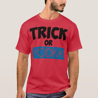 T-shirt Trick ou Vodka
