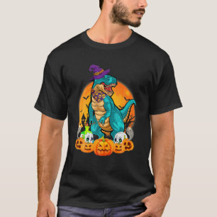 T-shirt Trick Rawr Treat Rex Halloween 2022 Trick Ou Treat