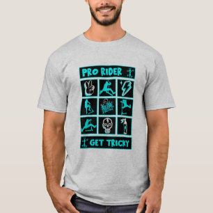 T-shirt Tricks de pilote de scooter gratuit Pro Scooter Fr