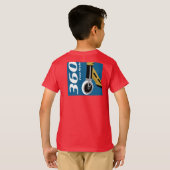 T-shirt Tricks de pilote libre de scooter Pro (Dos entier)