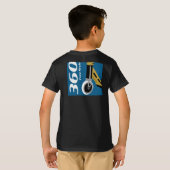 T-shirt Tricks de pilote libre de scooter Pro (Dos entier)