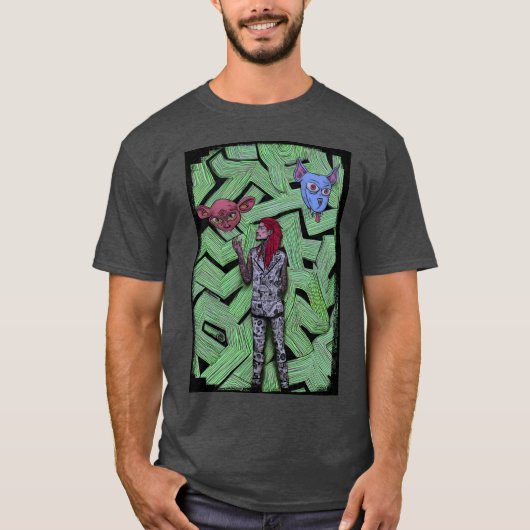 T-shirt Trickster fait ce monde (Devant)
