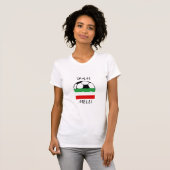 T-shirt Tricolore "TEAM MELLI" (Devant entier)