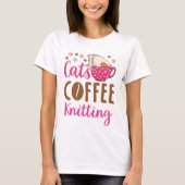 T-shirt Tricot Café Chats (Devant)