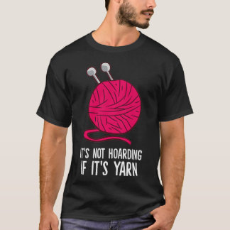 T-shirt Tricot Ce n'est pas un Crochet de fils