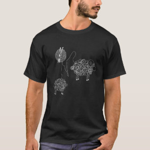 T-shirt Tricot Crochet Tricoteuse Patchwork Je Compte M