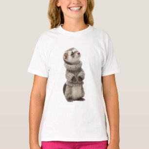 T-shirt Tricot Douillet Curieux Furet Enfants