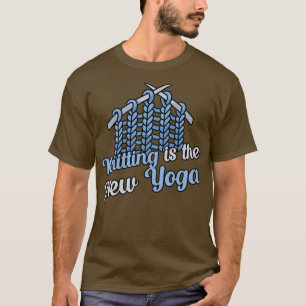 T-shirt Tricot est le nouveau Yoga