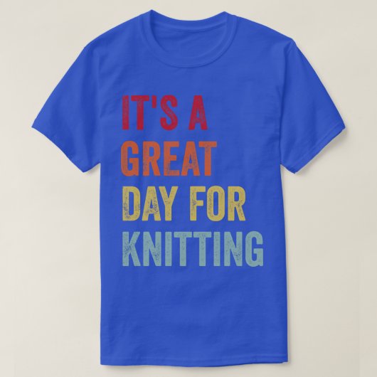 T-shirt Tricot passionné (Design devant)