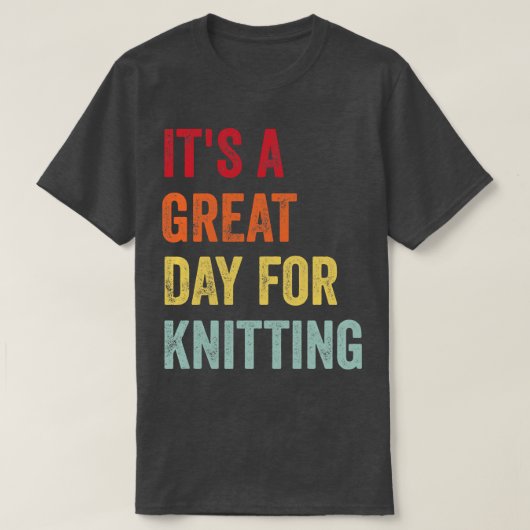 T-shirt Tricot passionné (Design devant)