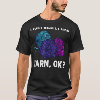 T-shirt Tricot Pour Hommes Femmes Fils Crochet Fils