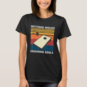 T-shirt Tricoter des trous Épaules