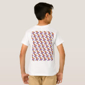 T-shirt Tricoter ou traiter les enfants (Dos entier)