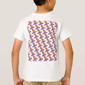 T-shirt Tricoter ou traiter les enfants (Dos)