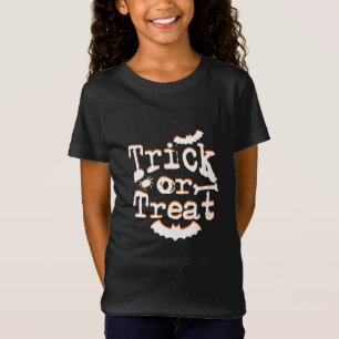 T-Shirt tricoter ou traiter l'halloween