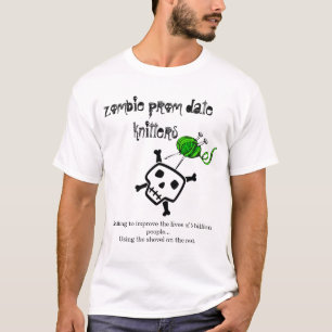 T-shirt Tricoteuse-Charité T de date de bal d'étudiants 