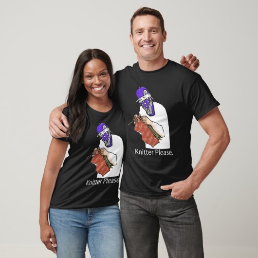 T-shirt tricoteuse svp ! (Unisexe)