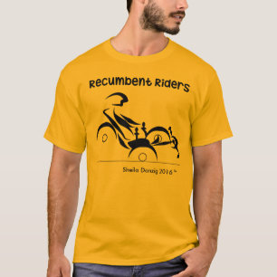 T-shirt Tricycles couchés de cavaliers