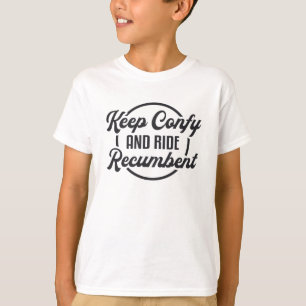 T-shirt Tricyclette Conserve Et Marche Recumbent Trike Vél