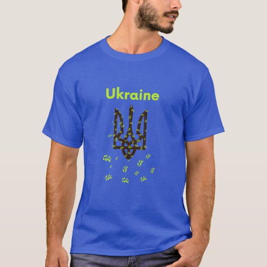 T-shirt Trident de l'Ukraine (Devant)
