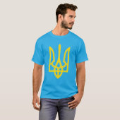 T-Shirt Trident d'Ukraine (Devant entier)