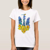 T-shirt Trident ukrainien (Devant)