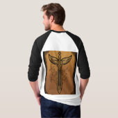 T-shirt Trident une conception (Dos entier)
