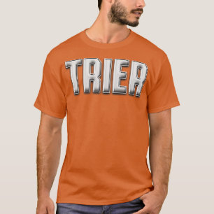 T-shirt Trier Stadt Retro Trierer Schriftzug Mosel