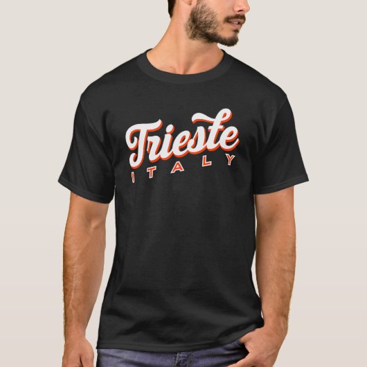 T-shirt Trieste Italie (Devant)