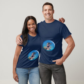 T-shirt Triggerfish at coral reef - Photographic Design | 