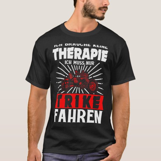 T-shirt Triker Motorcycle Triker (Devant)