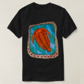 T-shirt Trilobite Fossil (Design devant)