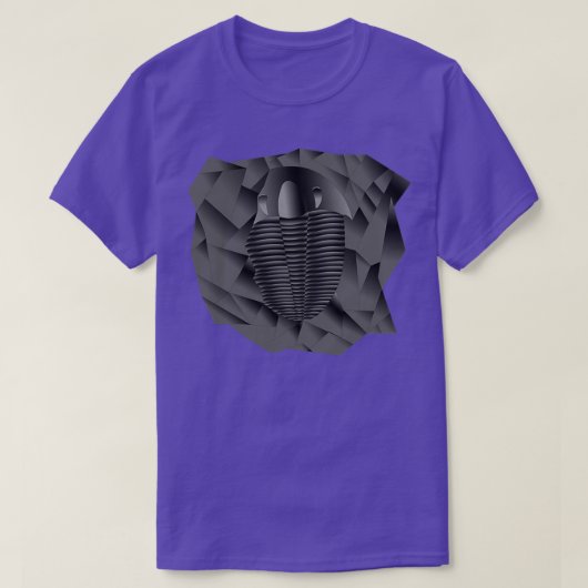 T-shirt Trilobite fossile (Design devant)