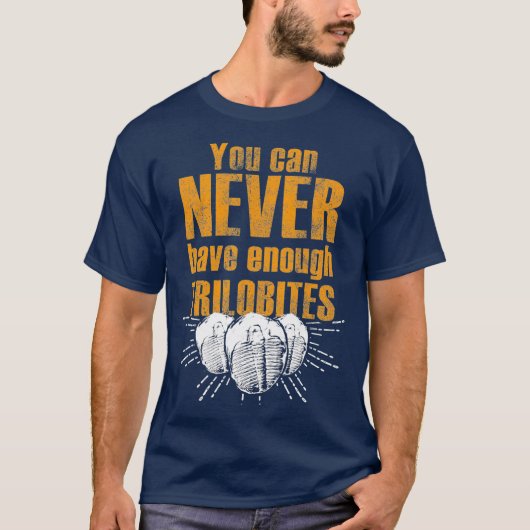 T-shirt Trilobite pour collectionneurs de chasseurs de tri (Devant)