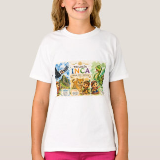 T-SHIRT TRILOGIA ANDINA PARA NIÑOS