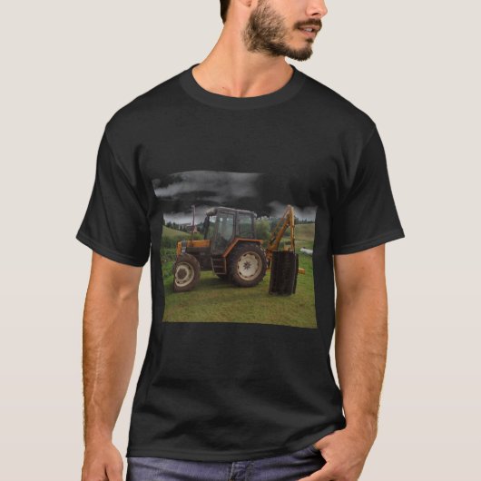 T-shirt Trimmer de tracteur et de haie (Devant)