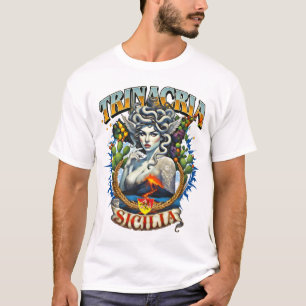T-Shirt Trinacrie Style Rétro