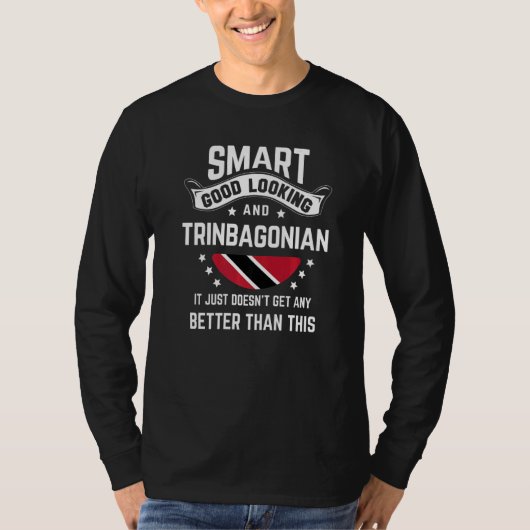 T-shirt Trinbagonian Flag Native Pride Trinidad and Tobago (Devant)