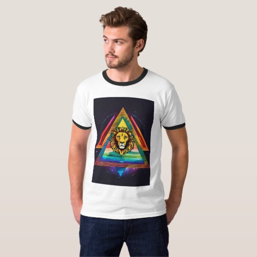 T-shirt Tringle Pyramide (Devant entier)