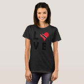 T-shirt Trini Pride Flag Dna (Devant entier)