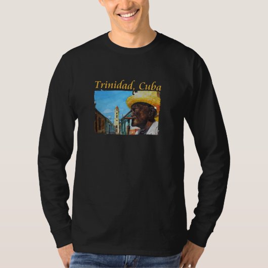 T-shirt Trinidad Cuba - Cigar cubain (Devant)