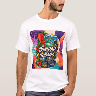 T-shirt Trinidad et Tobago Good Vibes ont une adresse T-S