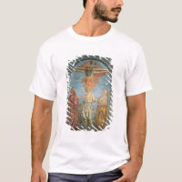 Trinité sainte avec St Jerome (fresque)