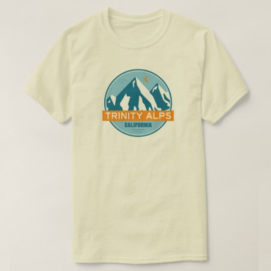 T-shirt Trinity Alps Californie (Design devant)